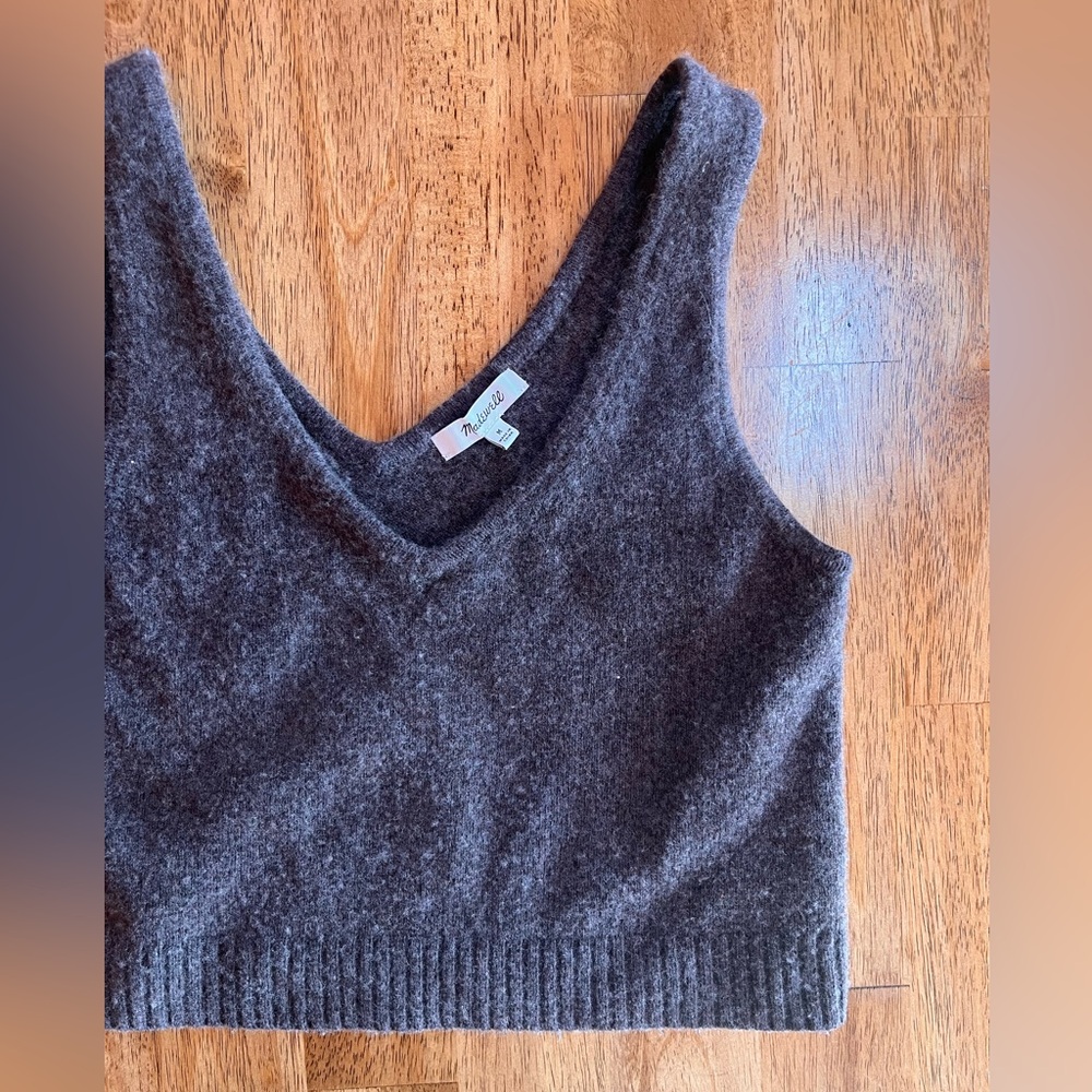Madewell Wool Crop Top
